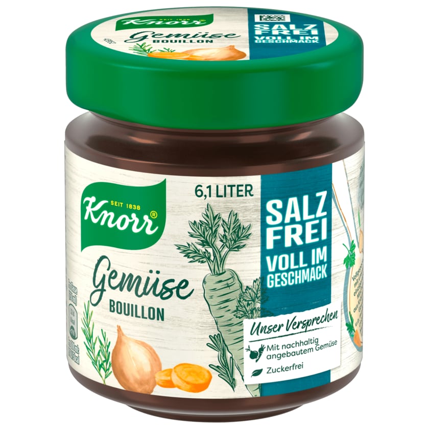 Knorr Gemüse Bouillon Salzfrei 6,1l